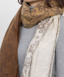 cachenez（カシュネ）の「カシュネ cache nez / グラデーションジャカードストール（ストール/ショール）」