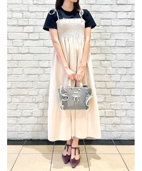 大人気!! SAMANTHAVEGA チュールフリルハンドバッグ（小） SAMANTHAVEGA｜チュールフリルハンドバッグ(小) | Rakuten