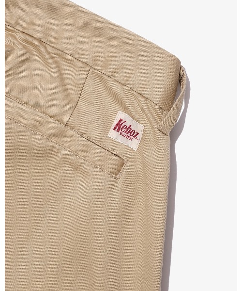 KEBOZ(ケボズ)の「WEST POINT CHINO PANTS WIDE FIT(チノパンツ・メンズ・ブラック/ベージュ/オリーブ・M/L/XL)」の10枚目の写真