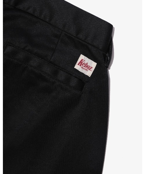 KEBOZ(ケボズ)の「WEST POINT CHINO PANTS WIDE FIT(チノパンツ・メンズ・ブラック/ベージュ/オリーブ・M/L/XL)」の8枚目の写真
