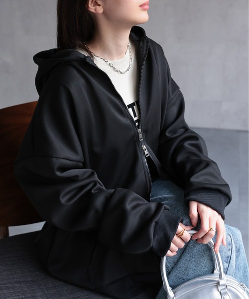 セール】＜ユニセックス商品＞ダブルジップフーディー/パーカー