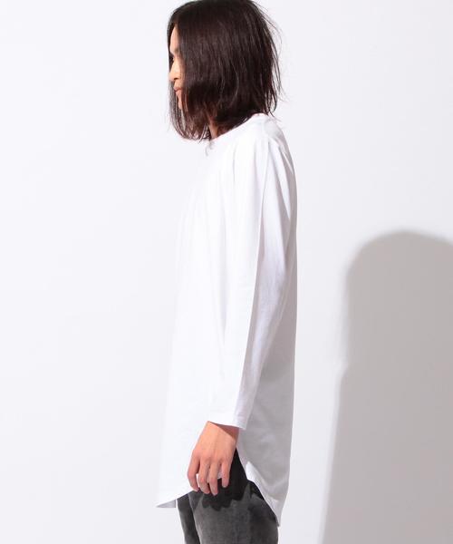 MONKEY TIME(モンキータイム)の「<monkey time> 40/2TJK LONG L/SL T/Tシャツ◆(Tシャツ/カットソー・メンズ・ホワイト/グレー・X-LARGE/SMALL/MEDIUM/LARGE)」の9枚目の写真