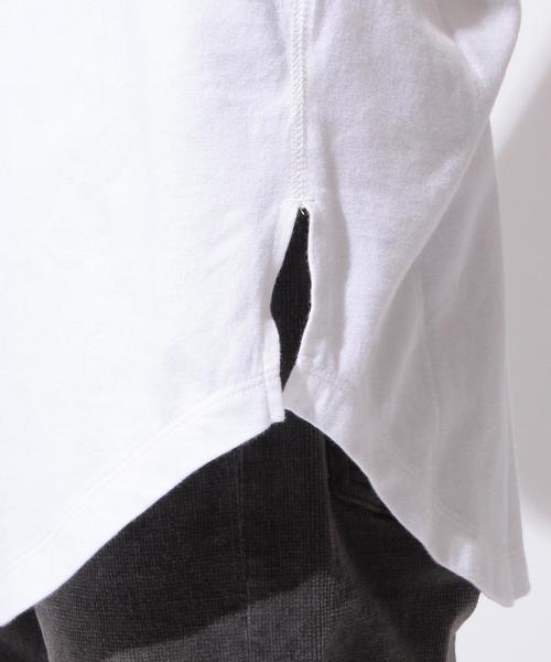 MONKEY TIME(モンキータイム)の「<monkey time> 40/2TJK LONG L/SL T/Tシャツ◆(Tシャツ/カットソー・メンズ・ホワイト/グレー・X-LARGE/SMALL/MEDIUM/LARGE)」の13枚目の写真