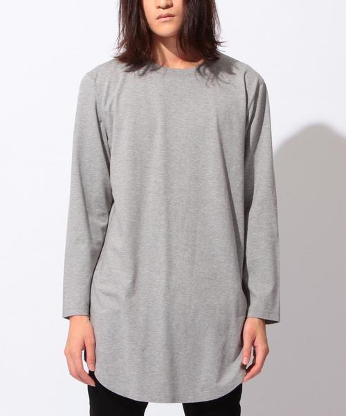 MONKEY TIME(モンキータイム)の「<monkey time> 40/2TJK LONG L/SL T/Tシャツ◆(Tシャツ/カットソー・メンズ・ホワイト/グレー・X-LARGE/SMALL/MEDIUM/LARGE)」の7枚目の写真