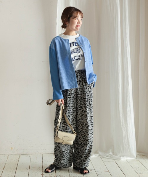 NOMBRE IMPAIR(ノンブルアンペール)の「レモンPT 半袖TEE(Tシャツ/カットソー・レディース・サックスブルー/ネイビー/ホワイト・FREE)」の16枚目の写真