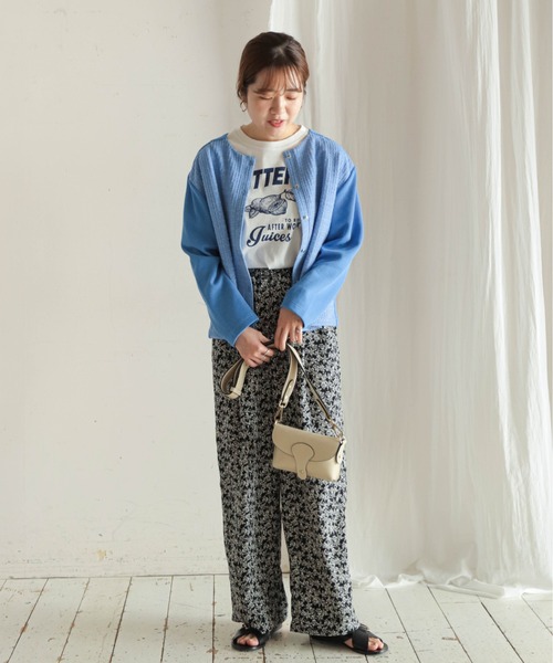 NOMBRE IMPAIR(ノンブルアンペール)の「レモンPT 半袖TEE(Tシャツ/カットソー・レディース・サックスブルー/ネイビー/ホワイト・FREE)」の15枚目の写真