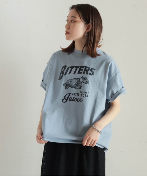 NOMBRE IMPAIR(ノンブルアンペール)の「レモンPT 半袖TEE(Tシャツ/カットソー・レディース・サックスブルー/ネイビー/ホワイト・FREE)」の10枚目の写真