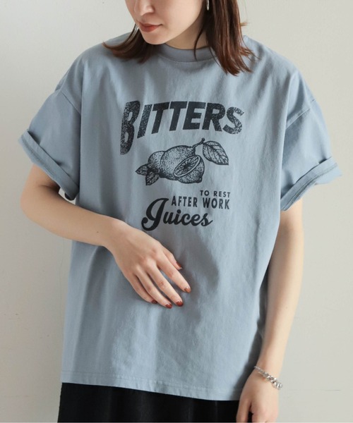 【関税込】 ロゴ 半袖Tシャツ - レモン KAVU カブー Tシャツ 半袖 メンズ レモンTシャツ Lemon Tee