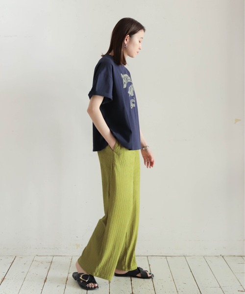 NOMBRE IMPAIR(ノンブルアンペール)の「レモンPT 半袖TEE(Tシャツ/カットソー・レディース・サックスブルー/ネイビー/ホワイト・FREE)」の18枚目の写真