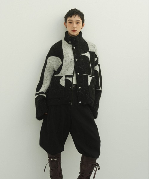 Knuth Marf  MIXシャギーアウター Knuth Marf クヌースマーフ mix shaggy outer コート（Knuth