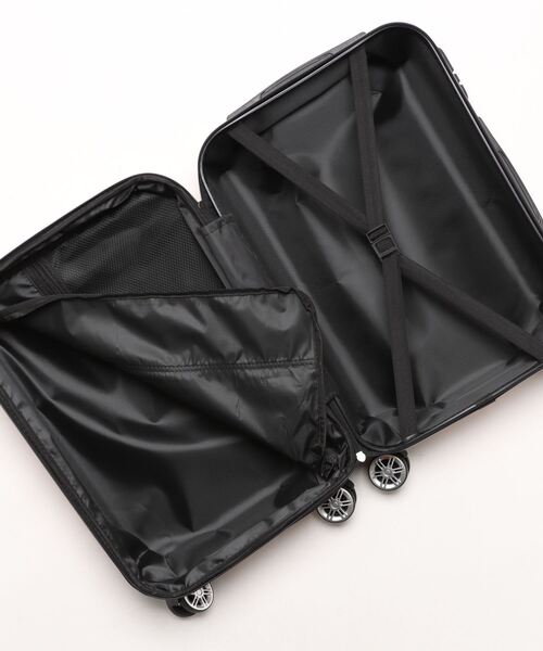 FOUND GOOD(ファウンドグッド)の「拡張キャリーケース S(スーツケース/キャリーバッグ・レディース・ブラック系/ブラウン系/ベージュ系/グリーン系/ブルー系1/パープル系/イエロー系/ピンク系/ネイビー/レッド系2・SMALL)」の11枚目の写真