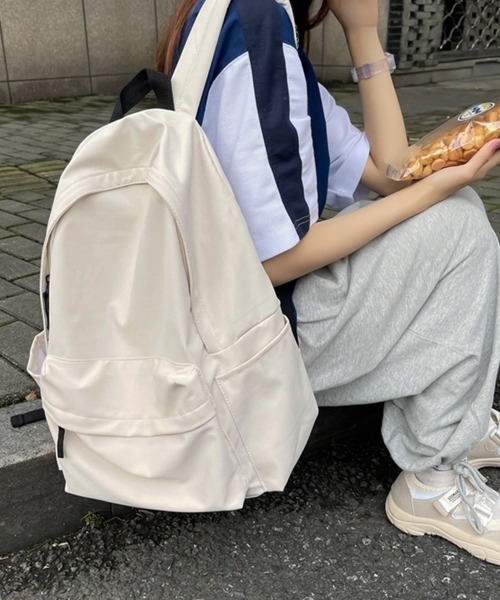 Miniministore(ミニミニストア)の「リュックサックレディースディバッグ大容量(バックパック/リュック・レディース・ワインレッド/ブラック/ライトブルー/アイボリー・FREE)」の2枚目の写真