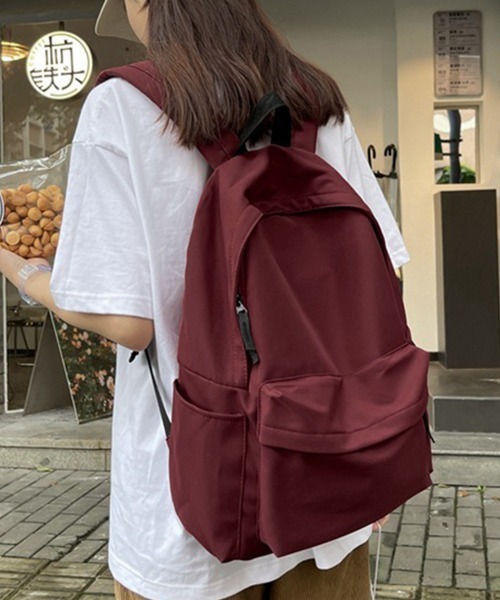 Miniministore(ミニミニストア)の「リュックサックレディースディバッグ大容量(バックパック/リュック・レディース・ワインレッド/ブラック/ライトブルー/アイボリー・FREE)」の4枚目の写真