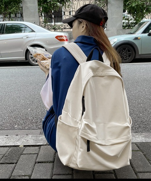 Miniministore(ミニミニストア)の「リュックサックレディースディバッグ大容量(バックパック/リュック・レディース・ワインレッド/ブラック/ライトブルー/アイボリー・FREE)」の19枚目の写真