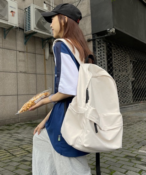 Miniministore(ミニミニストア)の「リュックサックレディースディバッグ大容量(バックパック/リュック・レディース・ワインレッド/ブラック/ライトブルー/アイボリー・FREE)」の16枚目の写真