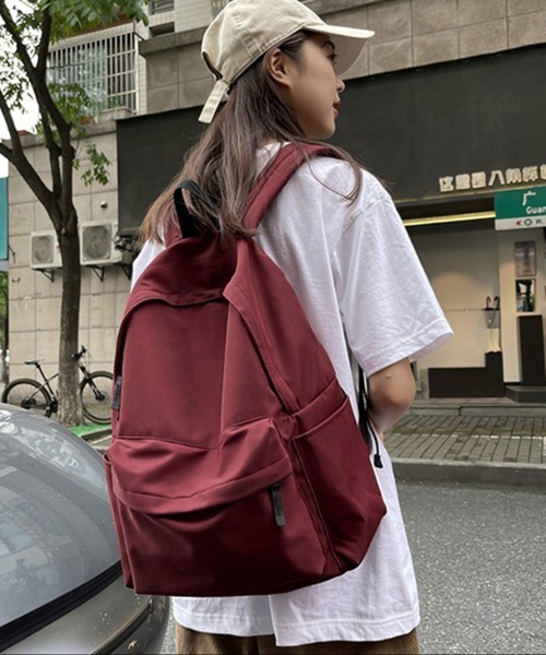 Miniministore(ミニミニストア)の「リュックサックレディースディバッグ大容量(バックパック/リュック・レディース・ワインレッド/ブラック/ライトブルー/アイボリー・FREE)」の13枚目の写真