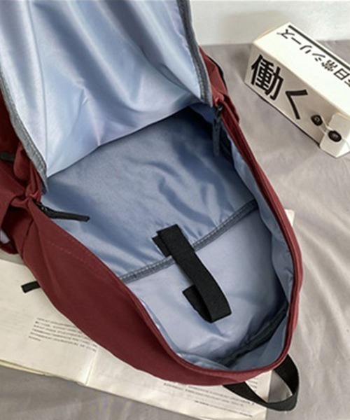 Miniministore(ミニミニストア)の「リュックサックレディースディバッグ大容量(バックパック/リュック・レディース・ワインレッド/ブラック/ライトブルー/アイボリー・FREE)」の10枚目の写真