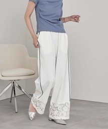 miette | レース切替トラックパンツ(その他パンツ)