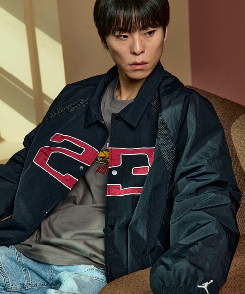 JORDAN BRAND(ジョーダンブランド)の「ジョーダン エッセンシャル メンズ コーチ ジャケット / Jordan Essentials Men's Coaches Jacket<XS-XL 展開>(ナイロンジャケット・メンズ・ブラック・M/L/XL)」の14枚目の写真