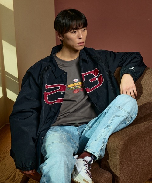 JORDAN BRAND(ジョーダンブランド)の「ジョーダン エッセンシャル メンズ コーチ ジャケット / Jordan Essentials Men's Coaches Jacket<XS-XL 展開>(ナイロンジャケット・メンズ・ブラック・M/L/XL)」の9枚目の写真