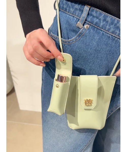 【送料込み】snidel ポシェット スナイデル SNIDEL ショルダーバッグ ハンド ポシェット 2WAY チェーン