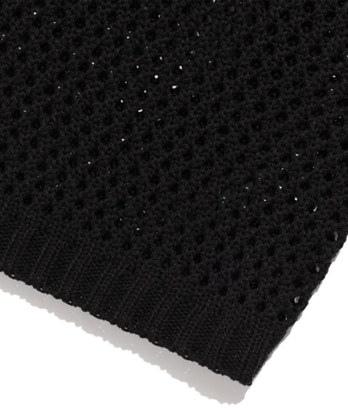 NICE GHOST CLUB(ナイスゴーストクラブ)の「A'GEM/9 × .kom 『NICE GHOST CLUB/ナイスゴーストクラブ』3STARS L/S KNIT TEE/スリースター ニット LS(ニット/セーター・レディース・ホワイト/ブラック・M/L)」の12枚目の写真