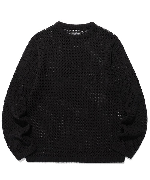 ニット セーター A'GEM/9 × .kom 「NICE GHOST CLUB/ナイスゴーストクラブ」3STARS L/S KNIT TEE/スリー A'GEM/9 × .kom 『NICE GHOST CLUB/ナイスゴーストクラブ