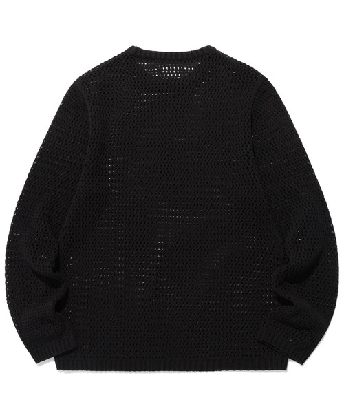 NICE GHOST CLUB(ナイスゴーストクラブ)の「A'GEM/9 × .kom 『NICE GHOST CLUB/ナイスゴーストクラブ』3STARS L/S KNIT TEE/スリースター ニット LS(ニット/セーター・レディース・ホワイト/ブラック・M/L)」の19枚目の写真