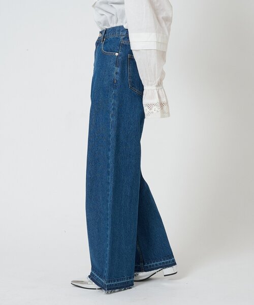 CIAOPANIC TYPY（チャオパニックティピー）の「【EVERY DENIM】【Thursday】loose straight（デニムパンツ・レディース・サックスブルー/ブルー・X-SMALL/SMALL/MEDIUM/LARGE）」の5枚目の写真