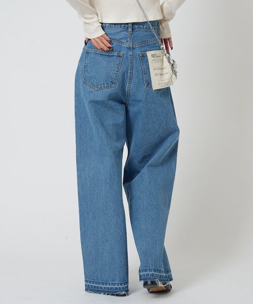 おちょやんデニム DEFORMATION WIDE DENIM JEANS ST