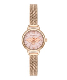 「OLIVIA BURTON/オリビアバートン」シグネチャー - ミニ ラッキービー ブラッシュ グリッター メッシュベルト