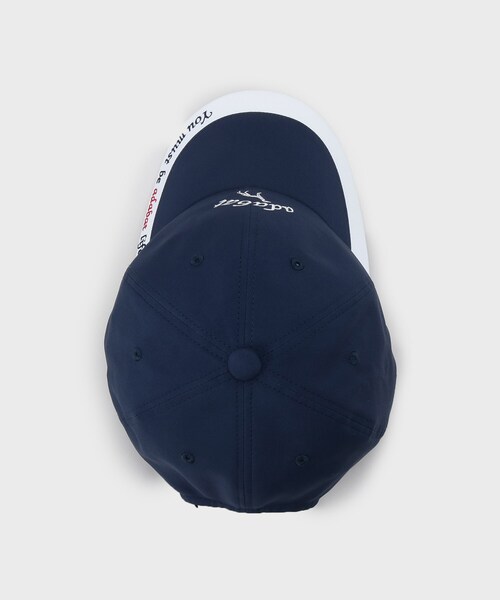 adabat（アダバット）の「ラインブリムラウンディッシュキャップ（キャップ・メンズ・ブラック/ネイビー/ホワイト・00）」の6枚目の写真