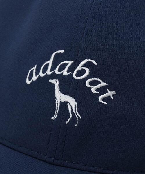 adabat（アダバット）の「ラインブリムラウンディッシュキャップ（キャップ・メンズ・ブラック/ネイビー/ホワイト・00）」の9枚目の写真