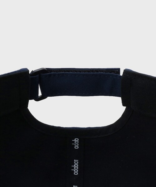 adabat（アダバット）の「ラインブリムラウンディッシュキャップ（キャップ・メンズ・ブラック/ネイビー/ホワイト・00）」の11枚目の写真