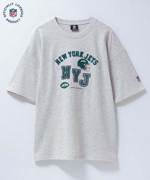 別注限定展開】NFL チームロゴサガラワッペンTシャツ JETS/CHIEFS