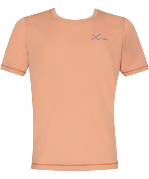 CW-X(シーダブリューエックス)の「「薄軽ランニングシャツ」 3分袖(Tシャツ/カットソー・メンズ・ライトグレー/グリーン/ブラック/グレー系その他/ライトグリーン/オリーブ/グレイッシュブルー/サックスブルー/ダークグレー/ブルー系その他/ワイン/クリーム/オレンジ・L/M/S/LL)」の13枚目の写真