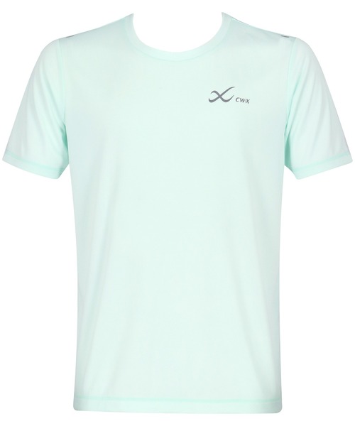 CW-X(シーダブリューエックス)の「「薄軽ランニングシャツ」 3分袖(Tシャツ/カットソー・メンズ・ライトグレー/グリーン/ブラック/グレー系その他/ライトグリーン/オリーブ/グレイッシュブルー/サックスブルー/ダークグレー/ブルー系その他/ワイン/クリーム/オレンジ・L/M/S/LL)」の8枚目の写真