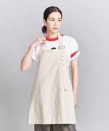 BEAUTY&YOUTH UNITED ARROWS | 麻コットン エプロンチュニック/ベージュ(その他トップス)