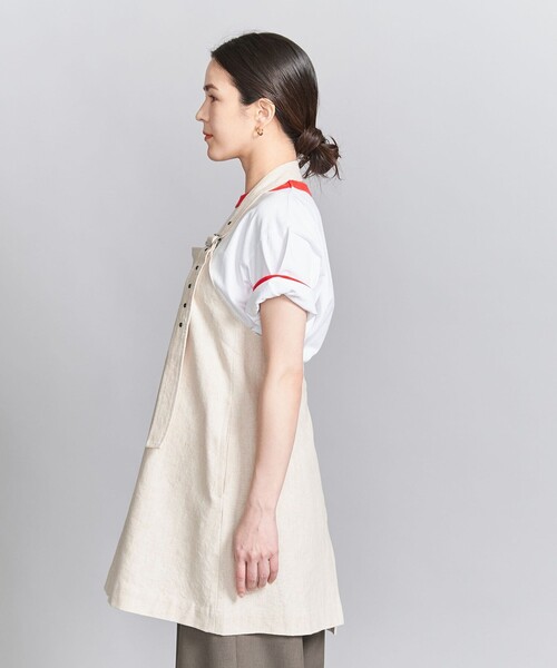 BEAUTY&YOUTH UNITED ARROWS(ビューティーアンドユースユナイテッドアローズ)の「麻コットン エプロンチュニック/ベージュ(その他トップス・レディース・ベージュ・FREE)」の7枚目の写真