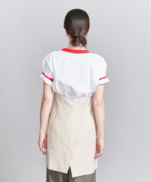 BEAUTY&YOUTH UNITED ARROWS(ビューティーアンドユースユナイテッドアローズ)の「麻コットン エプロンチュニック/ベージュ(その他トップス・レディース・ベージュ・FREE)」の8枚目の写真