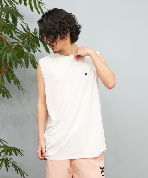 Hurley (ハーレー)の「Hurley/ハーレー タンクトップ UVケアラッシュガード バックプリント MSRG251088(ラッシュガード・メンズ・ブラック/グレー/ホワイト・L/M/S)」の12枚目の写真