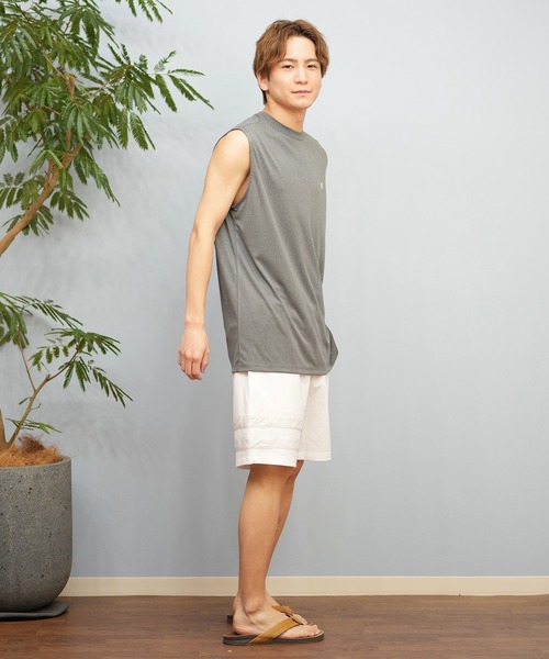 Hurley (ハーレー)の「Hurley/ハーレー タンクトップ UVケアラッシュガード バックプリント MSRG251088(ラッシュガード・メンズ・ブラック/グレー/ホワイト・L/M/S)」の10枚目の写真