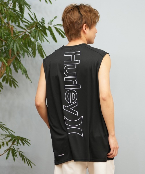 Hurley (ハーレー)の「Hurley/ハーレー タンクトップ UVケアラッシュガード バックプリント MSRG251088(ラッシュガード・メンズ・ブラック/グレー/ホワイト・L/M/S)」の20枚目の写真