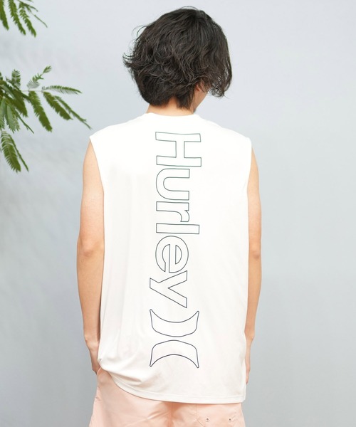 Hurley (ハーレー)の「Hurley/ハーレー タンクトップ UVケアラッシュガード バックプリント MSRG251088(ラッシュガード・メンズ・ブラック/グレー/ホワイト・L/M/S)」の14枚目の写真