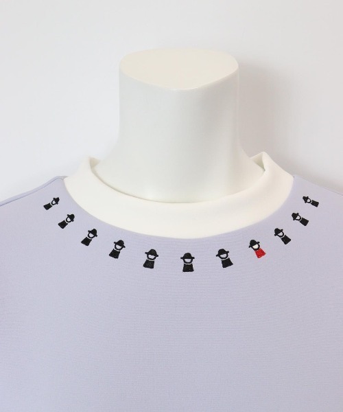Picone CLUB(ピッコーネクラブ)の「ピコ刺繍ダンボールプルオーバー(スウェット・レディース・ピンク/ブラック/ライトブルー/ベージュ・S/L/M)」の10枚目の写真