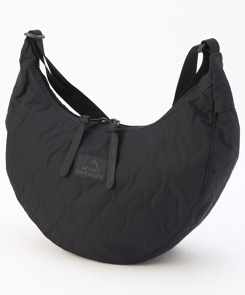 FREAK'S STORE(フリークスストア)の「<予約再開>GREGORY × FREAK'S STORE/グレゴリー 別注LAUGHING SHOULDER BAG L QUILT/別注ラフィンバッグ ショルダーバッグ L キルト(ショルダーバッグ・レディース・ブラック・ONE SIZE)」の10枚目の写真