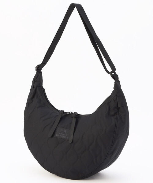 FREAK'S STORE(フリークスストア)の「<予約再開>GREGORY × FREAK'S STORE/グレゴリー 別注LAUGHING SHOULDER BAG L QUILT/別注ラフィンバッグ ショルダーバッグ L キルト(ショルダーバッグ・レディース・ブラック・ONE SIZE)」の6枚目の写真