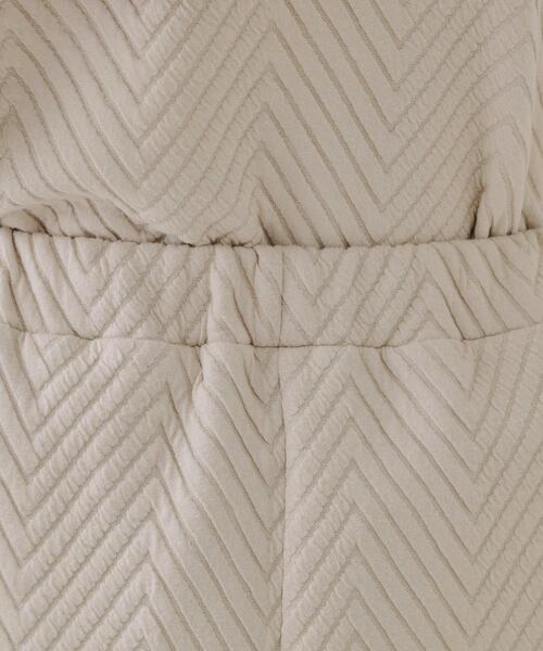 OPAQUE.CLIP（オペークドットクリップ）の「キルトジャカードナロースカート/セットアップ対応【洗濯機洗い可】（スカート・レディース・ホワイト/ライトベージュ・38/40/42）」の15枚目の写真