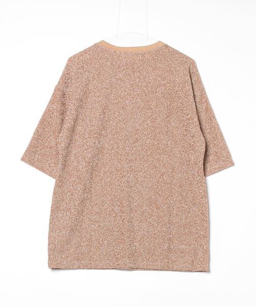 ROSE BUD(ローズバッド)の「(CREOLME)シャイニービッグTシャツ(Tシャツ/カットソー・レディース・ゴールド/ネイビー・ONE SIZE)」の20枚目の写真