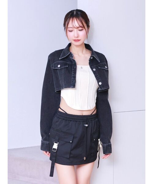 EATME(イートミー)の「カーゴミニスカート(スカート・レディース・ブラック/グレー/ピンク・FREE)」の17枚目の写真